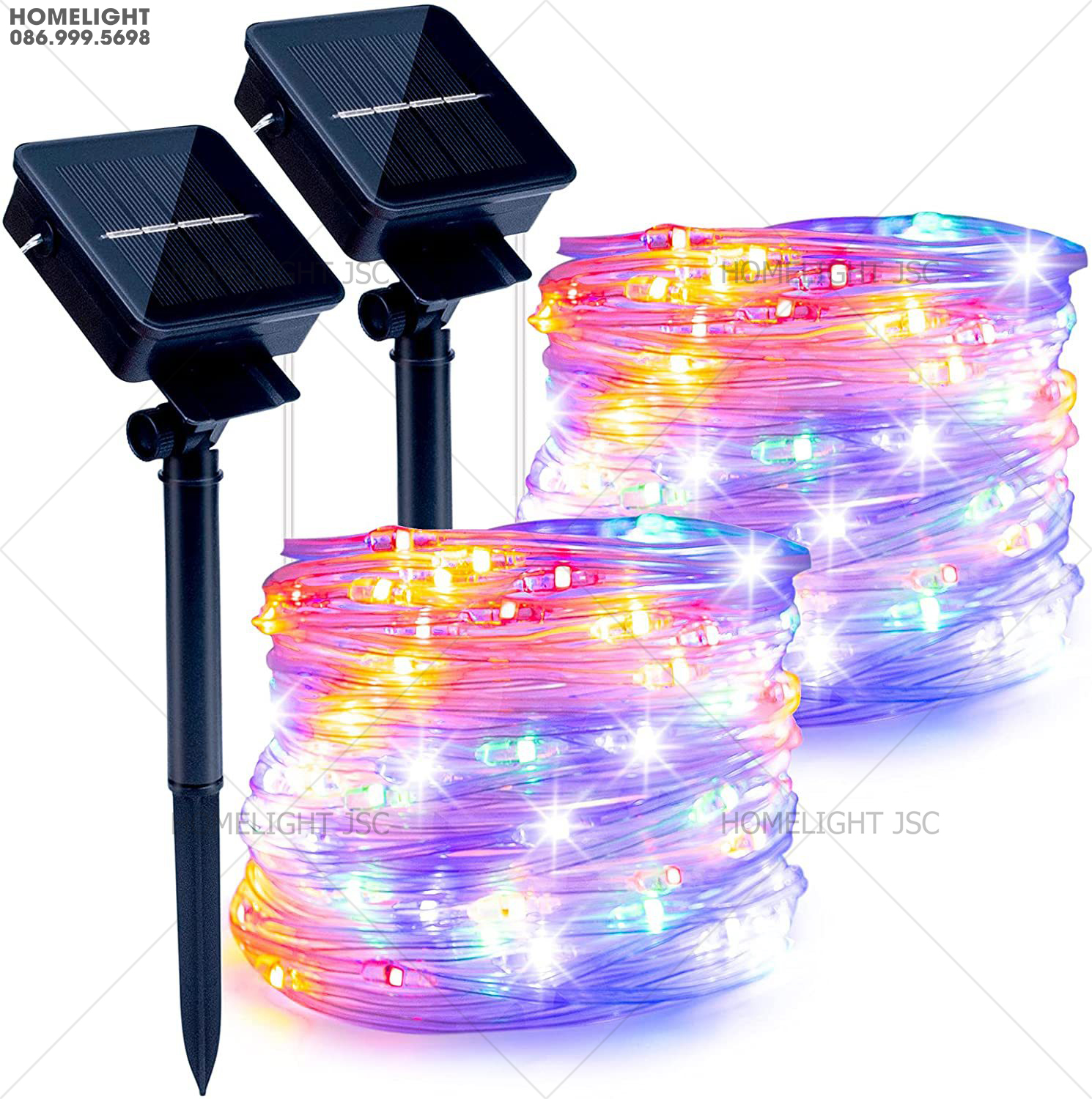 Đèn led dây năng lượng mặt trời NLMT-10