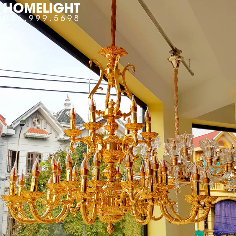 Đèn chùm đồng - DCD6030