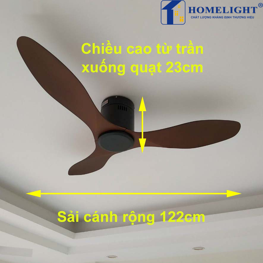 Quạt trần đèn HL FAN 667