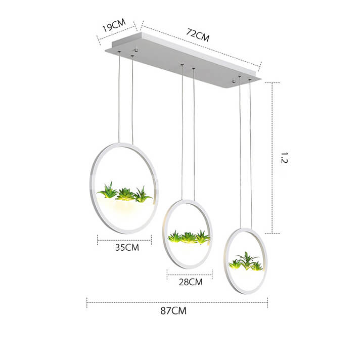 Đèn bàn ăn hiện đại - Đèn thả tiểu cảnh, điểm nhấn cho phòng bếp