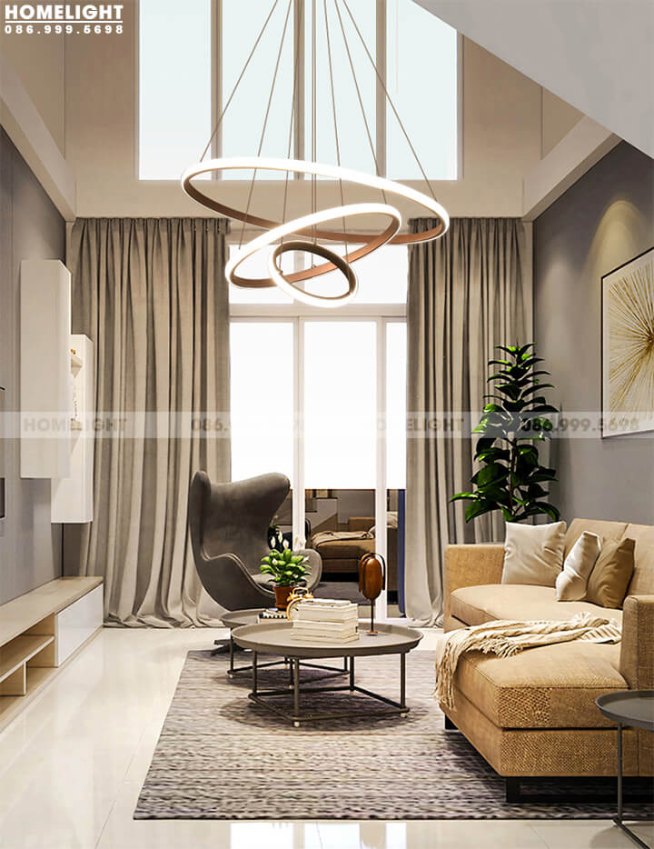 DTL003D - Mua đèn led thả phòng khách tại Hà Nội
