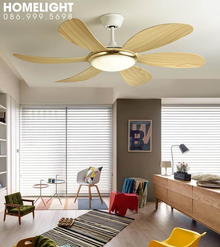 Quạt trần đèn cho chung cư HL-FAN800