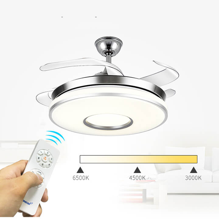 Quạt trần đèn cánh cụp - HL-FAN011