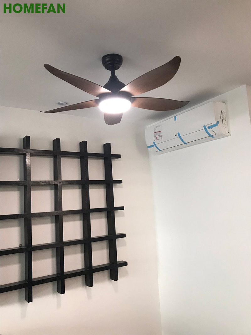 Quạt trần đèn trang trí phòng khách đẹp -HL-FAN660