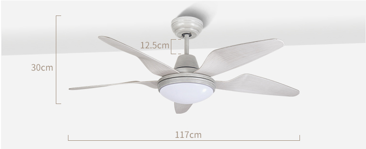 Quạt trần đèn trang trí phòng khách HL-FAN756