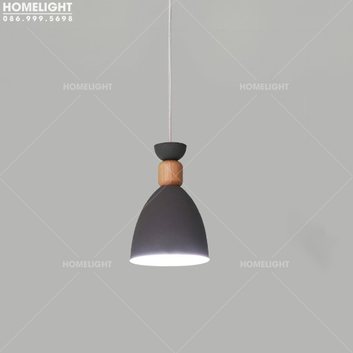 Đèn thả bàn ăn đơn giản (Ghi) - DTM010G