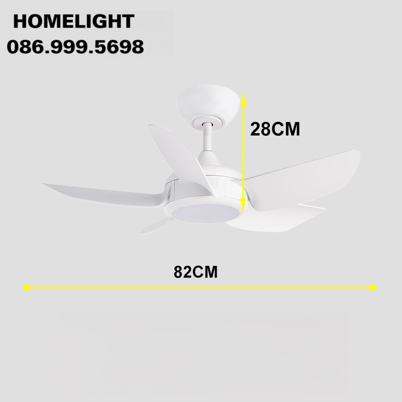 Quạt trần đèn HL Fan 118T