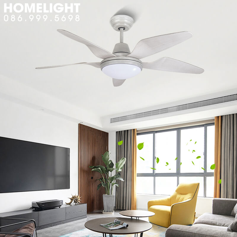 Quạt trần đèn trang trí phòng khách HL-FAN756