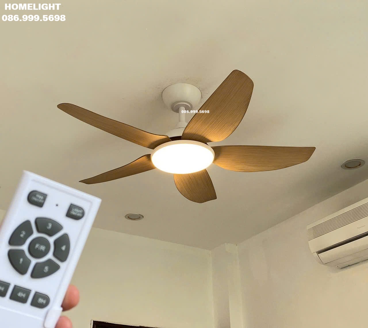 Quạt trần đèn HL Fan 512V