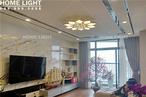 Lựa chọn đèn led trang trí cho từng căn phòng