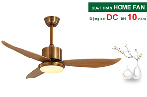 So sánh quạt trần có đèn DC và AC?