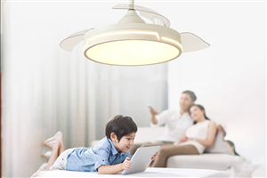 Quạt trần đèn giá rẻ cho phòng khách tại Hà Nội