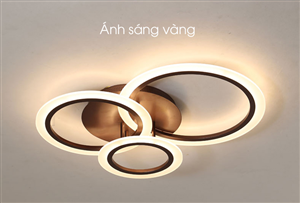 03 mẫu đèn mâm ốp trần hiện đại thiết kế đơn giản