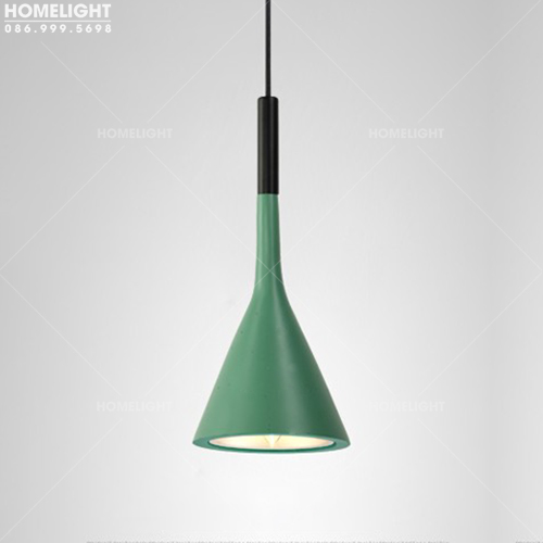 Đèn thả bàn ăn trang trí (Xanh) – DTM009X