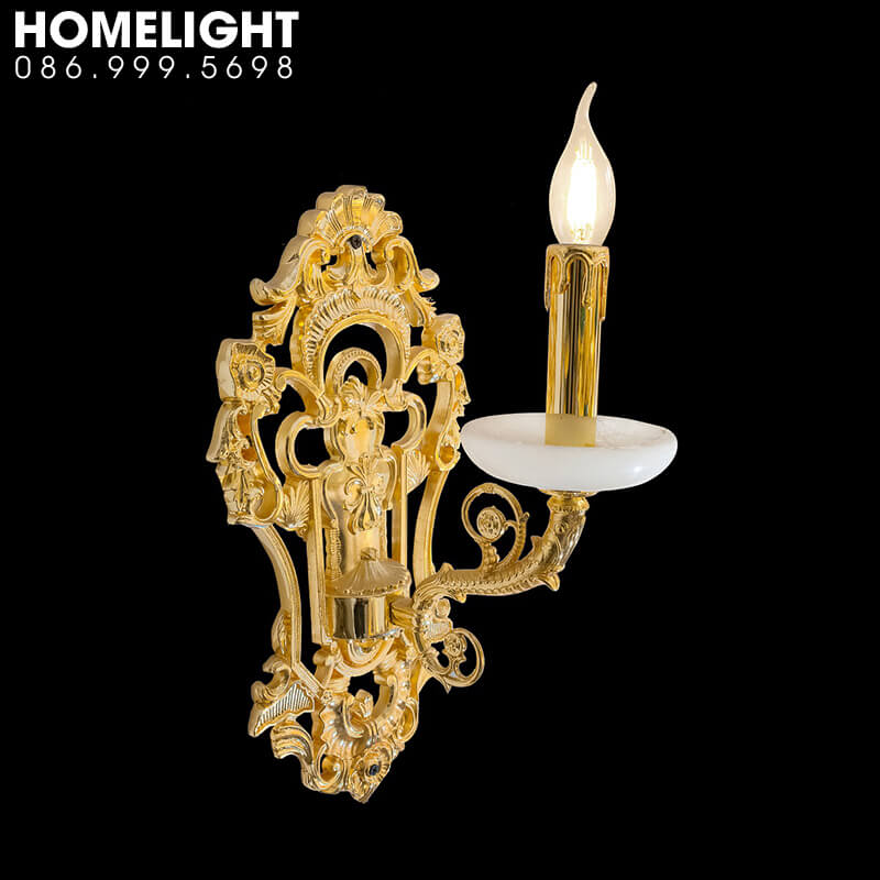 Đèn tường đồng nến – 9240-1
