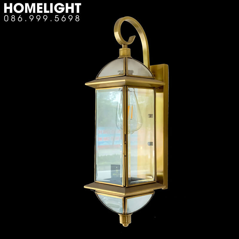 Đèn tường đồng ngoài trời – B6006-1