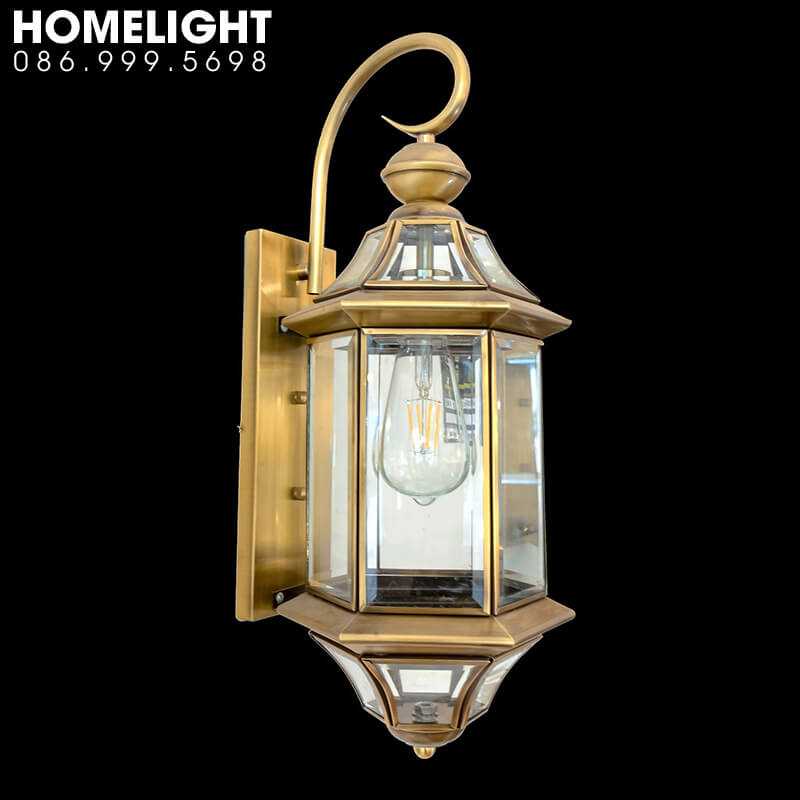 Đèn tường đồng ngoài trời – B6015
