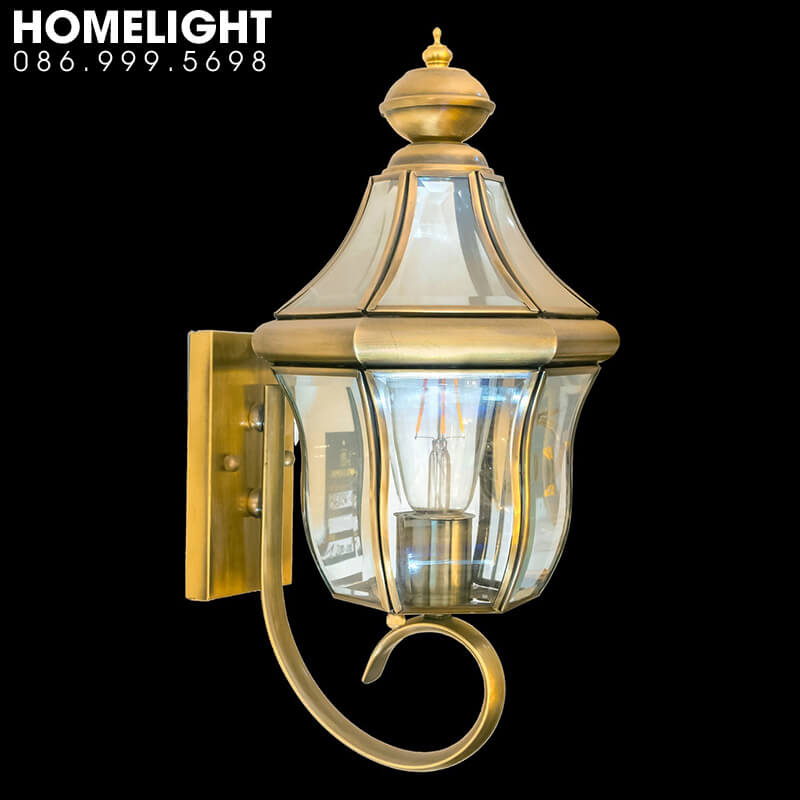 Đèn tường đồng ngoài trời – B6036