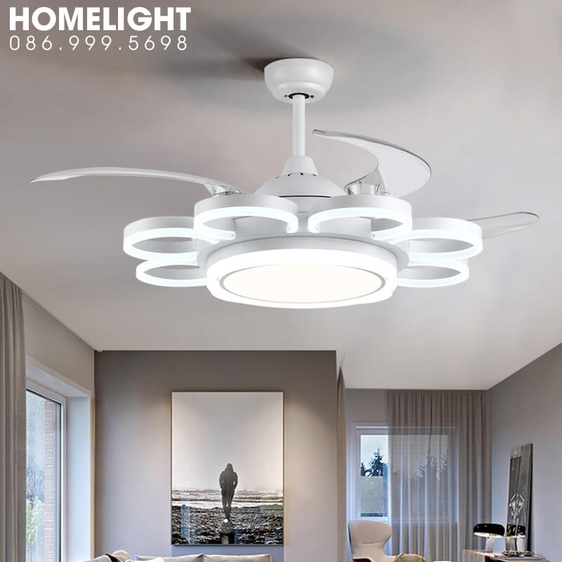 Quạt trần đèn cao cấp – HL-FAN017