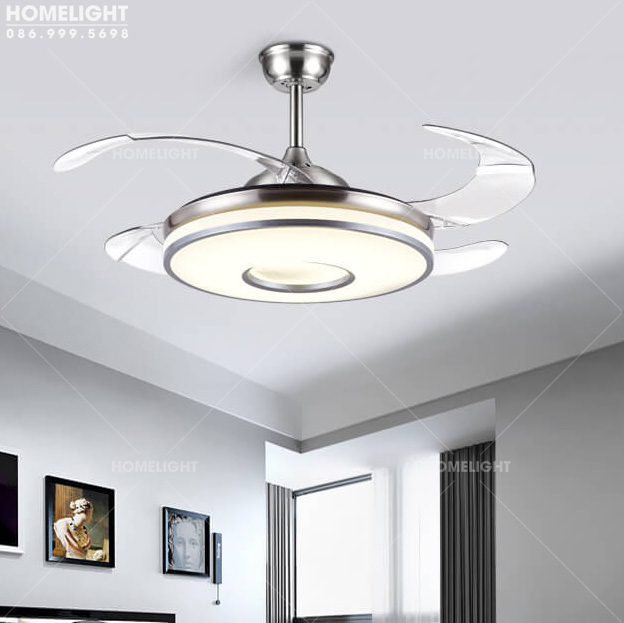 Quạt trần đèn cánh cụp – HL-FAN011