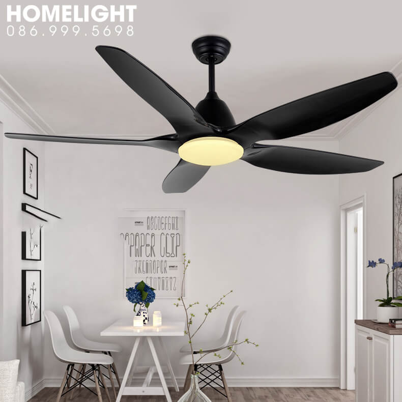 Quạt trần đèn DC – 1309BK