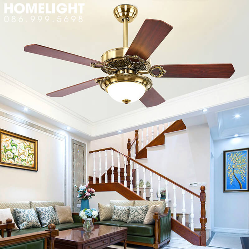 Quạt trần đèn hiện đại – 1251AB