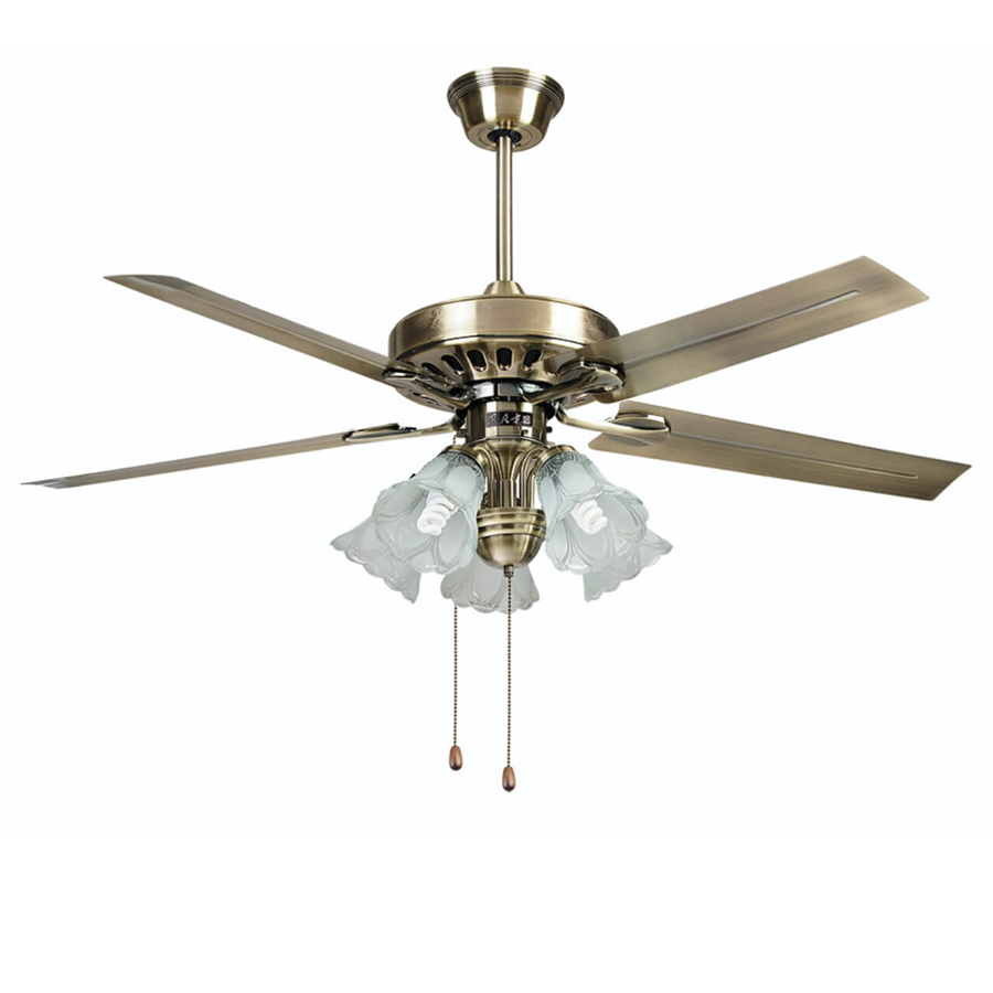 Quạt trần đèn tân cổ điển – T52-6450TA