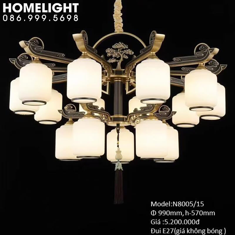 Đèn chùm giá rẻ – N8005/15