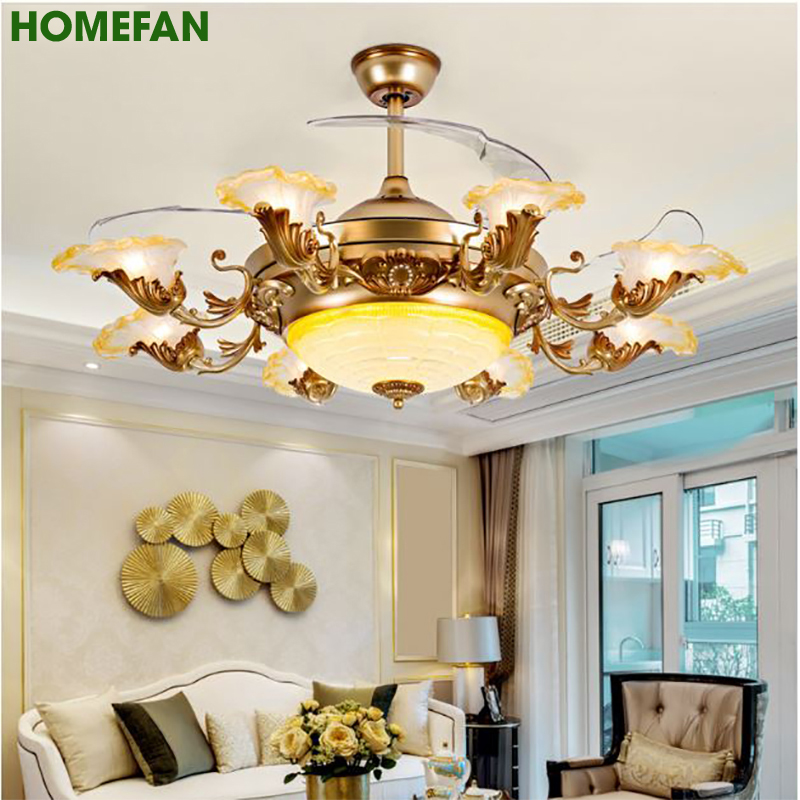 Quạt trần cụp xòe HL-FAN016-D