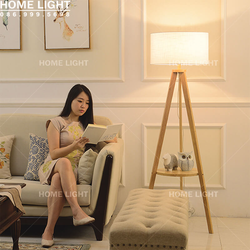 Đèn cây phòng khách, phòng ngủ – DC004