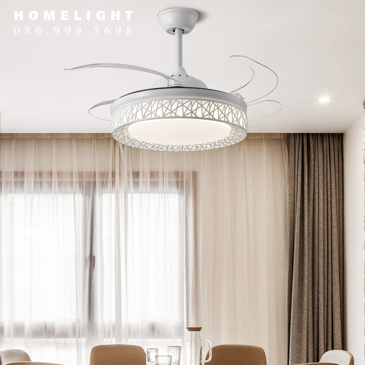Quạt trần có đèn trang trí cụp xòe GMN51