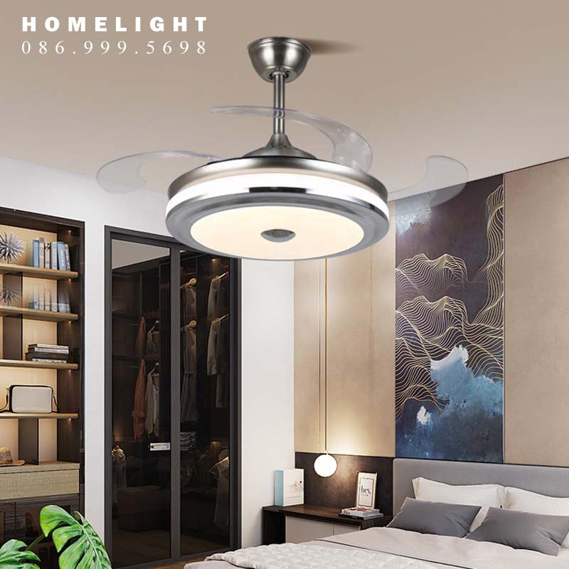 Quạt trần có đèn trang trí cụp xòe GMN53B