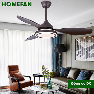 Quạt trần đèn hiện đại – HL-FAN692D