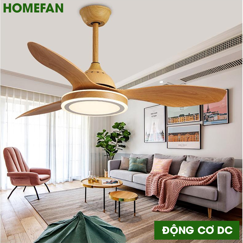Quạt trần đèn hiện đại – HL-FAN692V