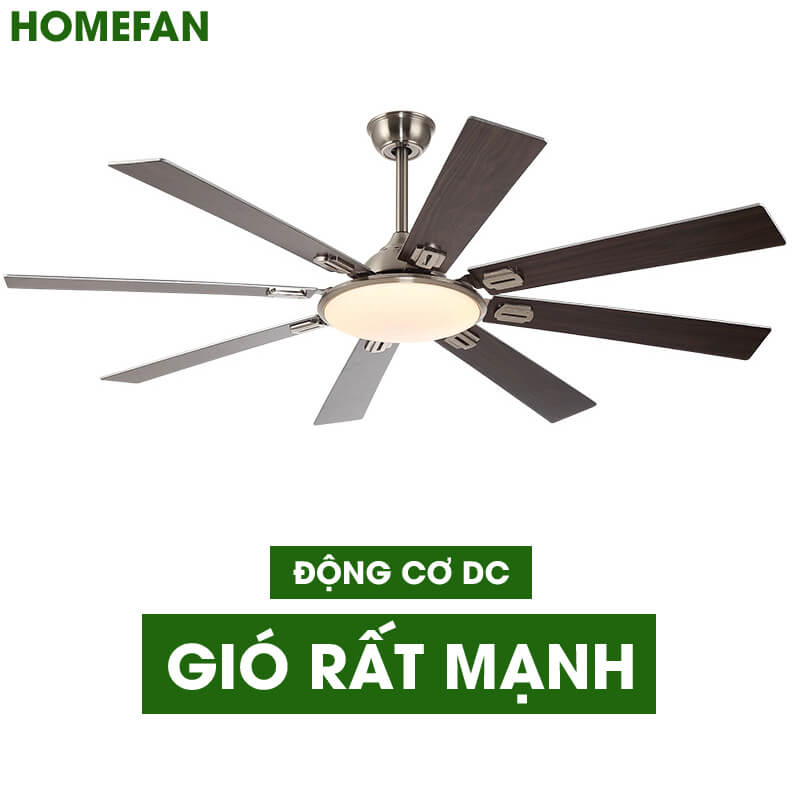Quạt trần đèn hiện đại – HL-FAN809