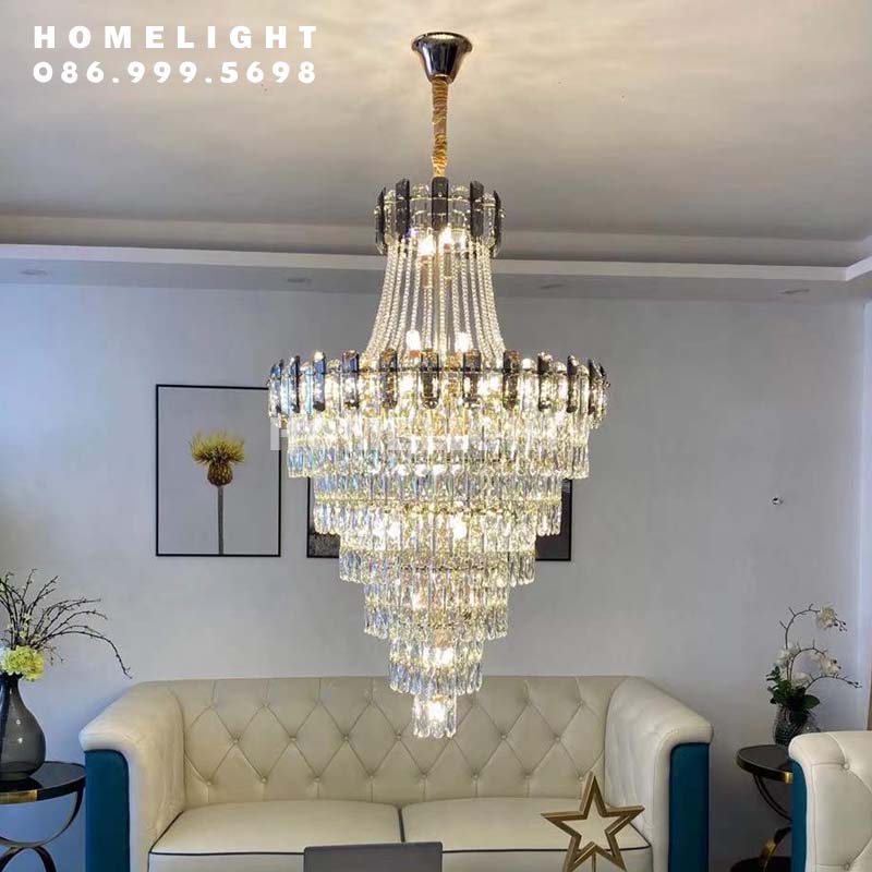 Đèn chùm thả thông tầng CTTT011
