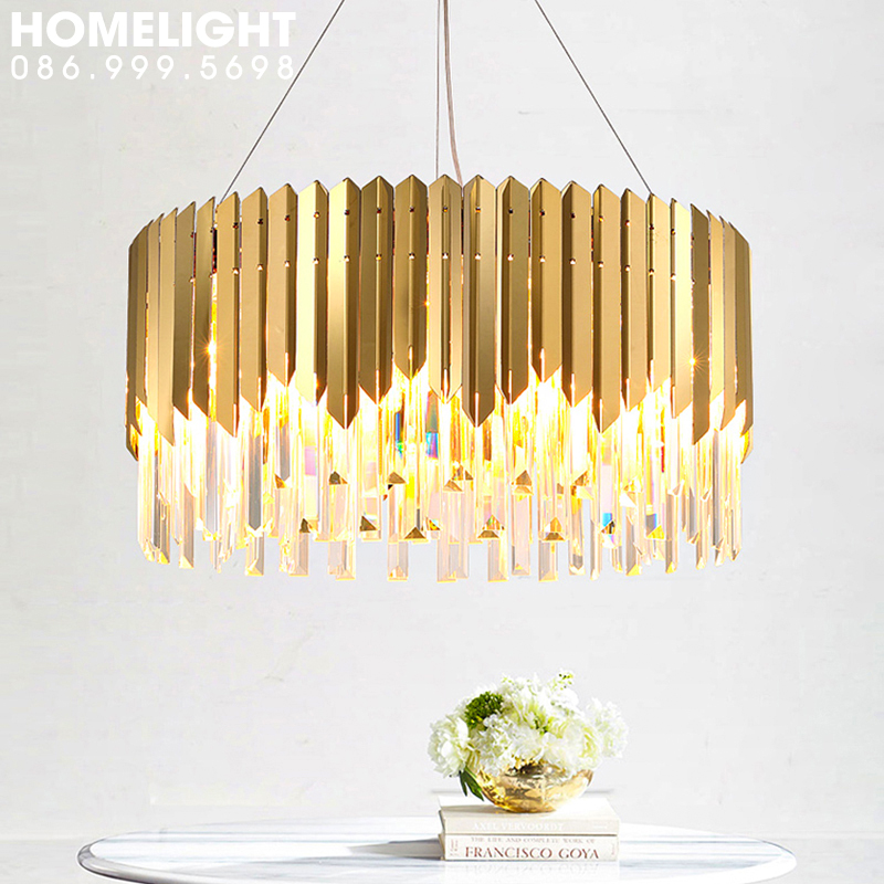 Đèn thả pha lê hiện đại – LADY033-800