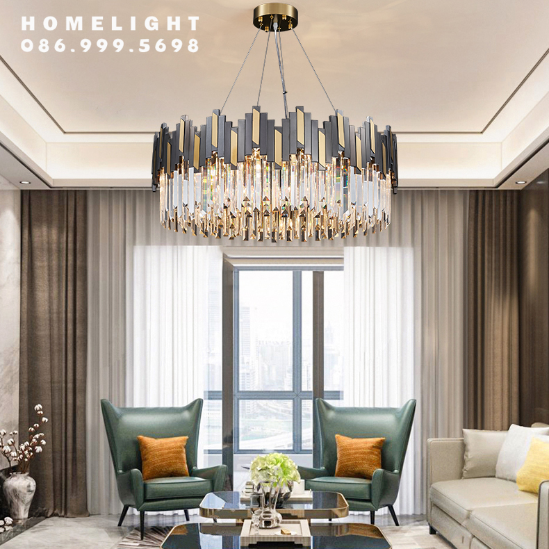 Đèn thả pha lê hiện đại LADY118T