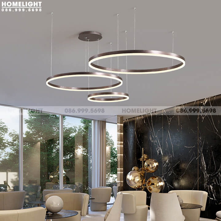 Đèn thả trang trí phòng khách hiện đại – DTL004D