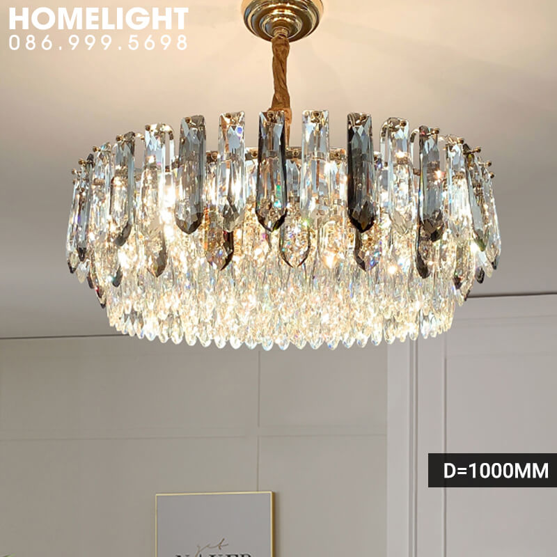 Đèn thả pha lê cao cấp Luxury TPLLUX010-800