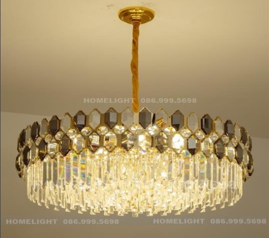 Đèn thả pha lê cao cấp Luxury TTPLLUX030