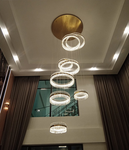 Đèn thả pha lê TPLLUX2156