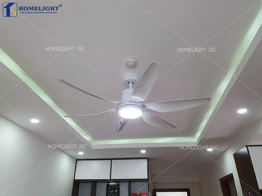 Quạt trần đèn hiện đại HL – FAN696T
