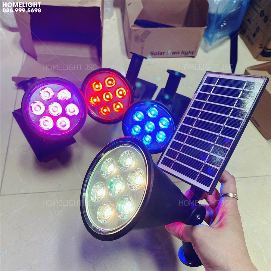 Đèn cắm cỏ năng lượng Mặt Trời NLMT – LC12A