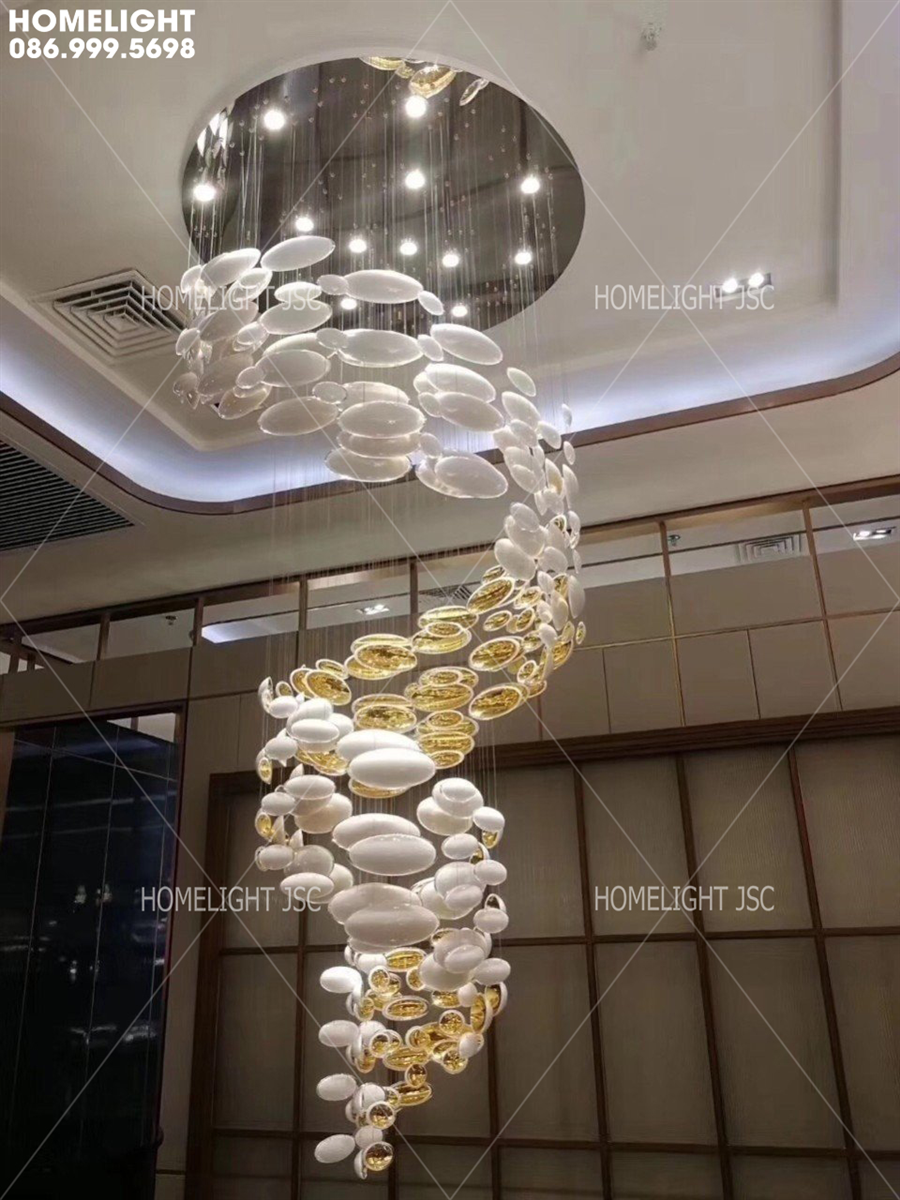 Đèn chùm thả thông tầng CTTT013