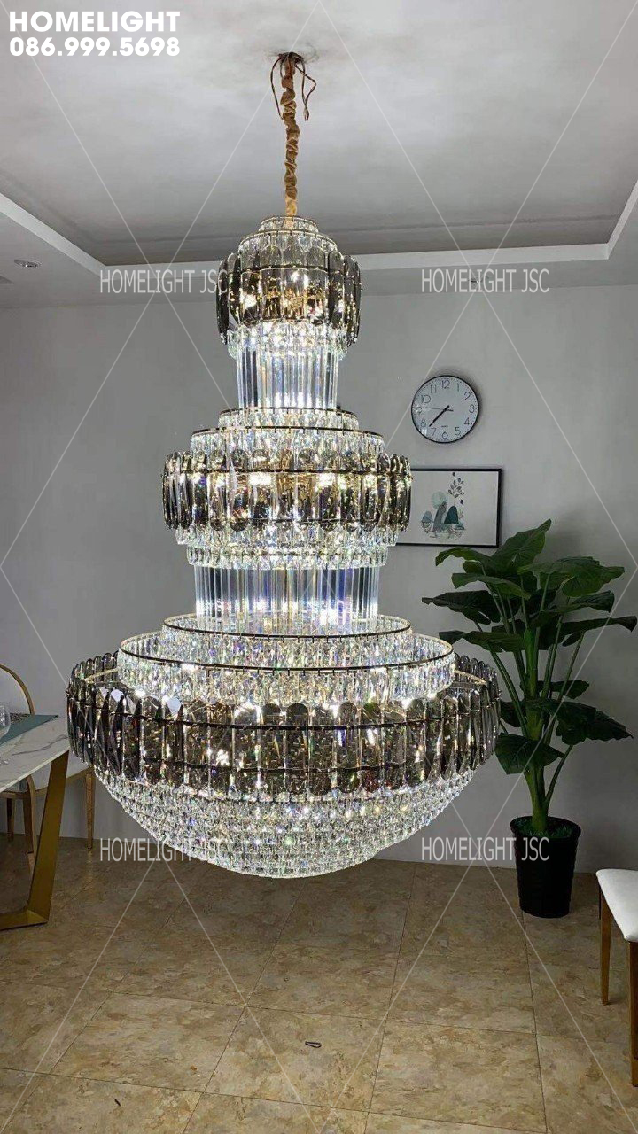 Đèn chùm thả thông tầng CTTT020