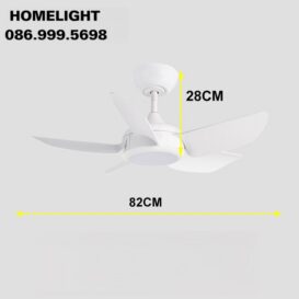 Quạt trần đèn HL Fan 118T