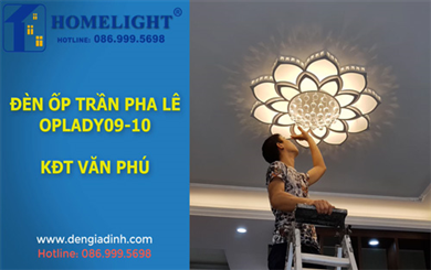 Đèn chùm pha lê - OPLADY09-10