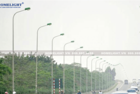 Cột đèn cao áp và cột đèn sân vườn: cao bao nhiêu, đặt cách nhau bao xa