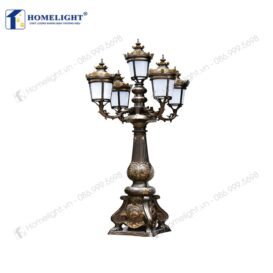 Cột đèn trang trí sân vườn cổ điển VRC-XJ-8002